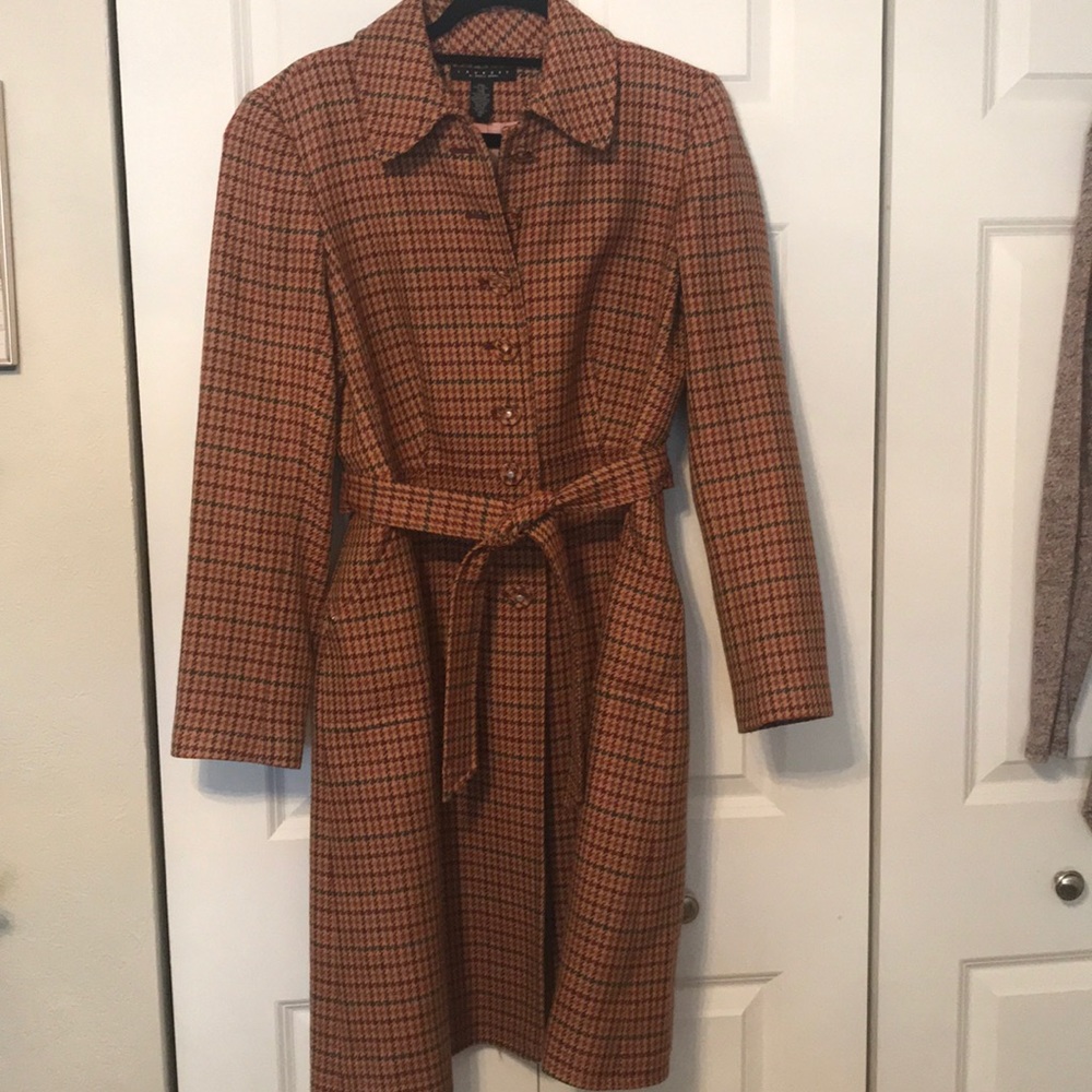 Laundry wool trench coat